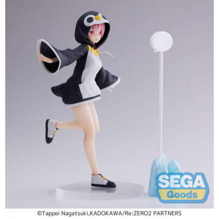Re:Zero - Starting Life in Another World statuette PVC Ram Kotoriasobi Pink 20 cm SEGA - 9