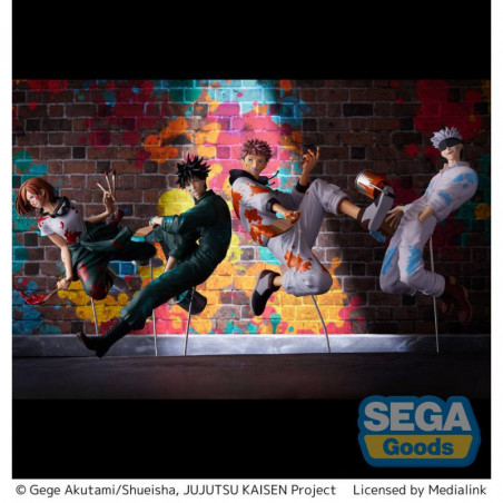Jujutsu Kaisen statuette PVC Graffiti x Battle Re: Satoru Gojo 14 cm SEGA - 6