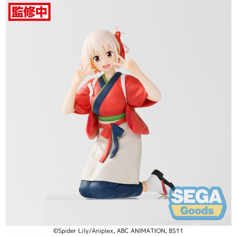 Lycoris Recoil statuette PVC PM Perching Chisato Nishikigi 14 cm SEGA - 1