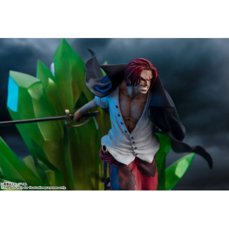 One Piece Film: Red statuette PVC FiguartsZERO (Extra Battle) Shanks & Uta 24 cm Figuarts - 12