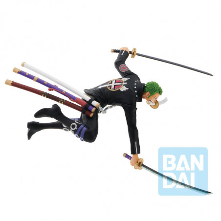 One Piece Film Red Figurine Zoro -More Beat- Ichibansho Banpresto - 2