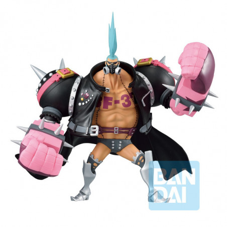 One Piece Film Red Figurine Franky -More Beat- Ichibansho Banpresto - 2