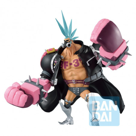One Piece Film Red Figurine Franky -More Beat- Ichibansho Banpresto - 4