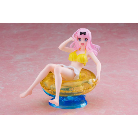 Kaguya-sama: Love is War statuette PVC Ultra Romantic Aqua Float Girls Figure Chika Fujiwara SEGA - 9