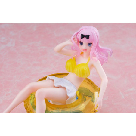 Kaguya-sama: Love is War statuette PVC Ultra Romantic Aqua Float Girls Figure Chika Fujiwara SEGA - 12