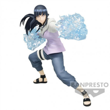 Naruto Shippuden Vibration Stars Figurine Hinata Hyuga New Face Ver. Banpresto - 2