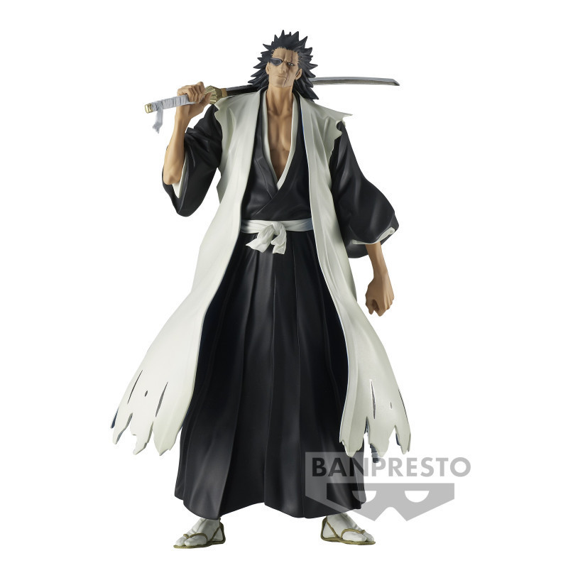 Bleach Solid and Souls Figurine Kenpachi Zaraki Banpresto - 1