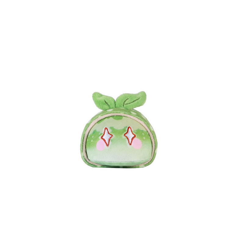 Genshin Impact peluche Slime Sweets Party Series Dendro Slime Matcha Cake Style 7cm Mihoyo - 1