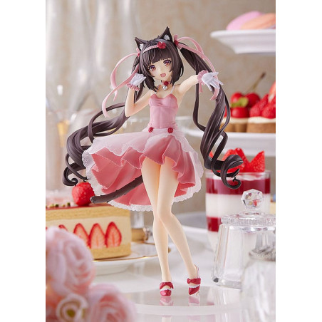Nekopara statuette PVC Pop Up Parade Chocola: Cocktail Dress Ver. 17 cm Good Smile Company - 2