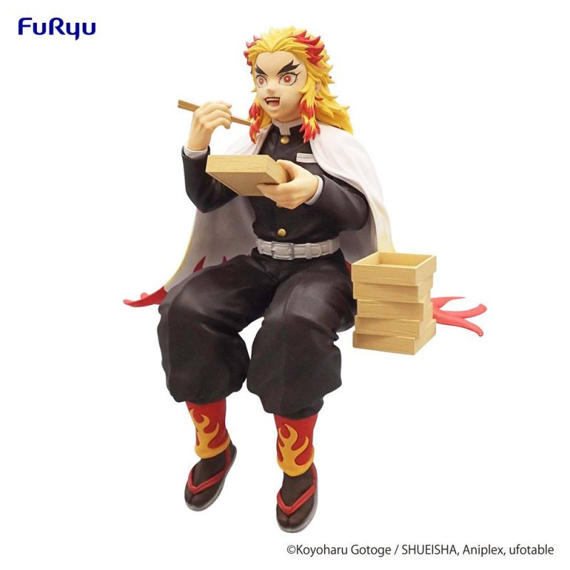 Demon Slayer Figurine Kyojuro Rengoku Noodle Stopper Ver Furyu - 1