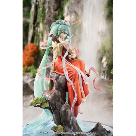Character Vocal Series 01 statuette 1/7 Hatsune Miku: Gao Shan Liu Shui Ver. 26 cm Good Smile Company - 4
