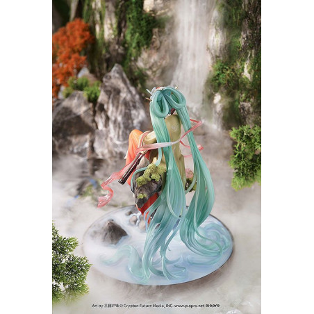 Character Vocal Series 01 statuette 1/7 Hatsune Miku: Gao Shan Liu Shui Ver. 26 cm Good Smile Company - 5