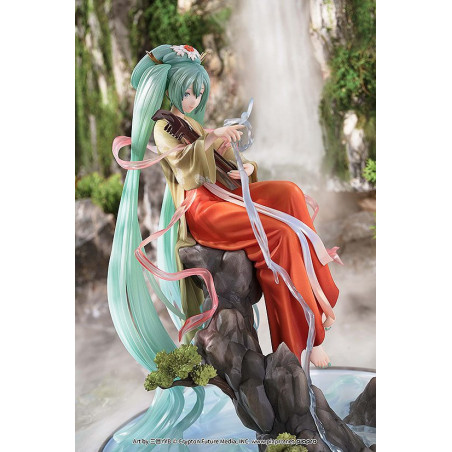 Character Vocal Series 01 statuette 1/7 Hatsune Miku: Gao Shan Liu Shui Ver. 26 cm Good Smile Company - 6