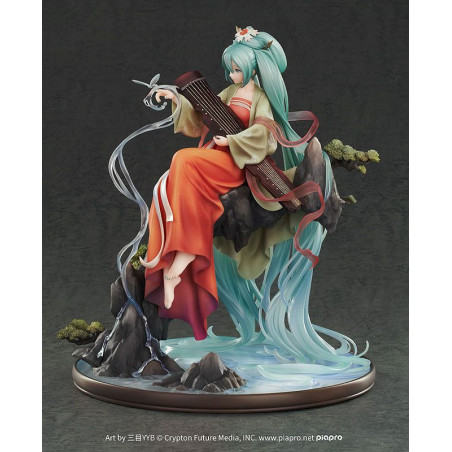 Character Vocal Series 01 statuette 1/7 Hatsune Miku: Gao Shan Liu Shui Ver. 26 cm Good Smile Company - 8