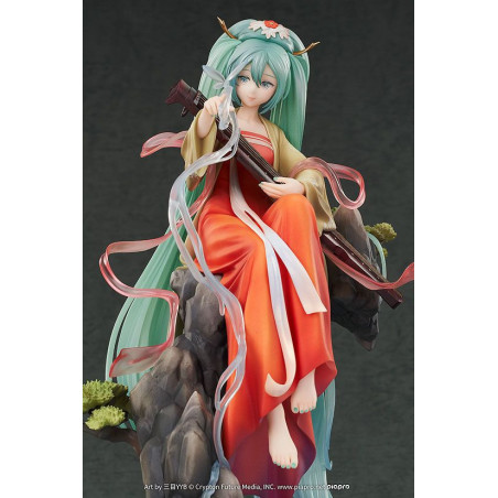 Character Vocal Series 01 statuette 1/7 Hatsune Miku: Gao Shan Liu Shui Ver. 26 cm Good Smile Company - 9