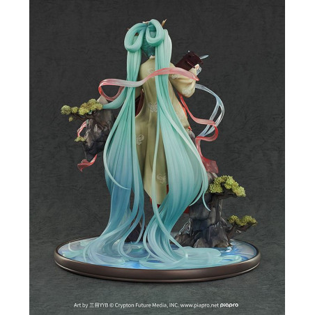 Character Vocal Series 01 statuette 1/7 Hatsune Miku: Gao Shan Liu Shui Ver. 26 cm Good Smile Company - 10