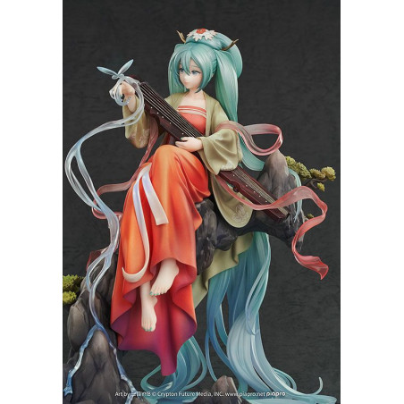 Character Vocal Series 01 statuette 1/7 Hatsune Miku: Gao Shan Liu Shui Ver. 26 cm Good Smile Company - 12