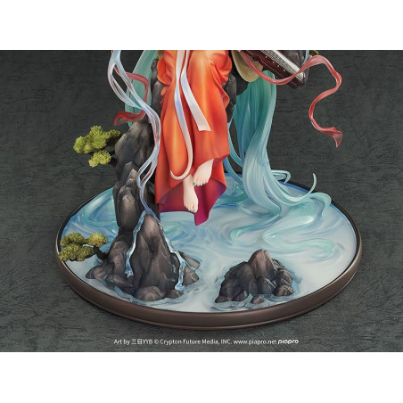 Character Vocal Series 01 statuette 1/7 Hatsune Miku: Gao Shan Liu Shui Ver. 26 cm Good Smile Company - 13