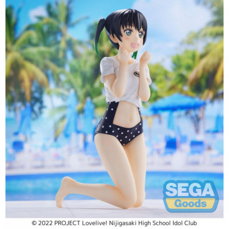 Love Live! Nijigasaki High School Idol Club statuette PVC PM Perching Yu Takasaki 13 cm SEGA - 5