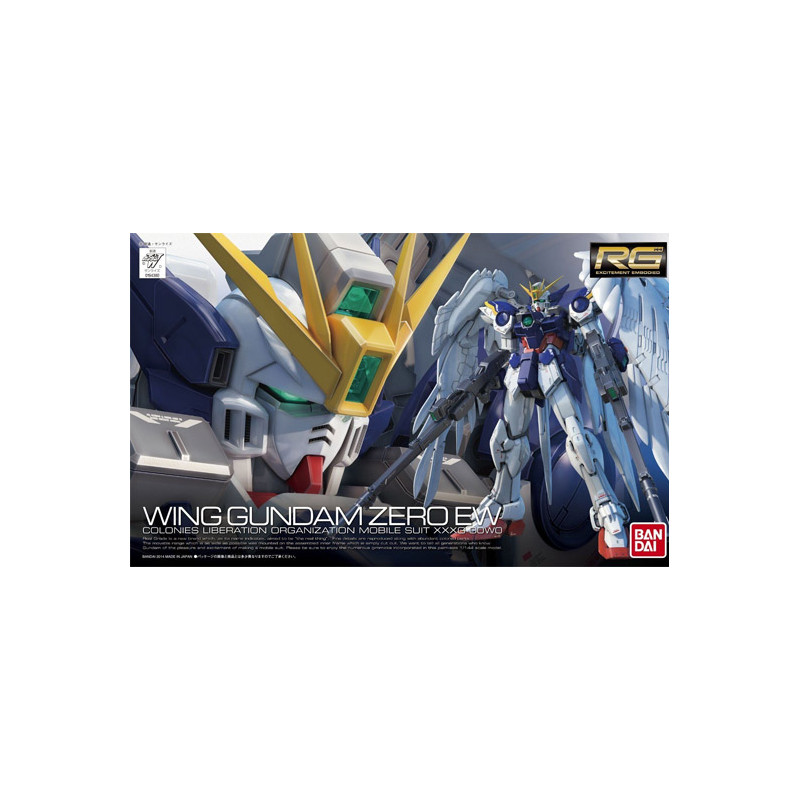 GUNDAM GUNPLA RG 1/144 17 WING GUNDAM ZERO EW Bandai - 1