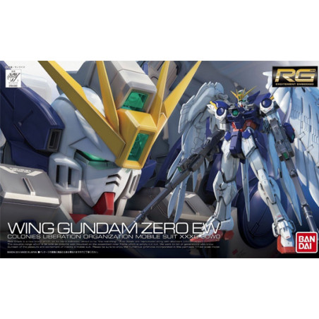 GUNDAM GUNPLA RG 1/144 17 WING GUNDAM ZERO EW Bandai - 1