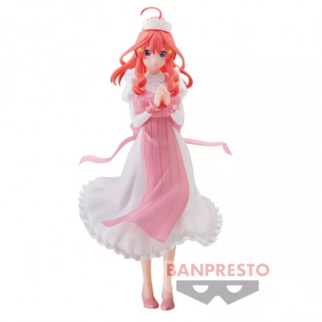 The Quintessential Quintuplets Movie Kyunties Figurine Itsuki Nakano Nurse Ver. Banpresto - 1