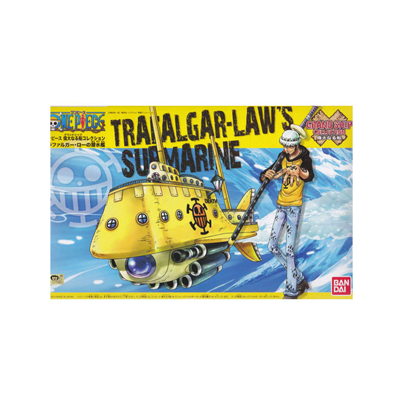 One Piece Maquette Grand Ship Collection Trafalgar Law's Submarine 15cm Banpresto - 1