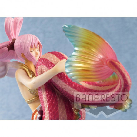 One Piece Shirahoshi Rainbow Color Ver. SCultures 10 cm Banpresto - 9