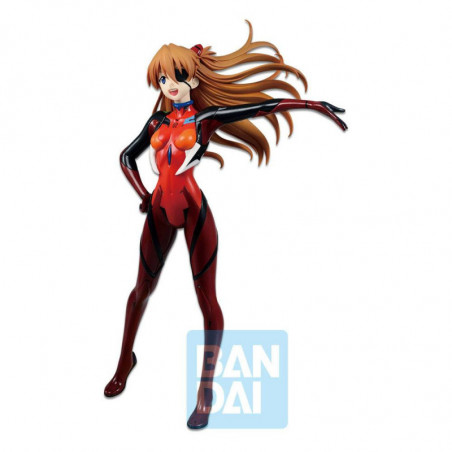 Evangelion Ichibansho Asuka Shikinami Langley (EVA-01 Test Type Awakening) 22 cm Banpresto - 2