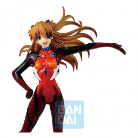 Evangelion Ichibansho Asuka Shikinami Langley (EVA-01 Test Type Awakening) 22 cm Banpresto - 6