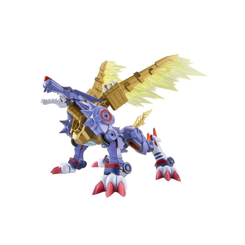 Digimon Maquette Metal Garurumon Amplified Bandai - 1