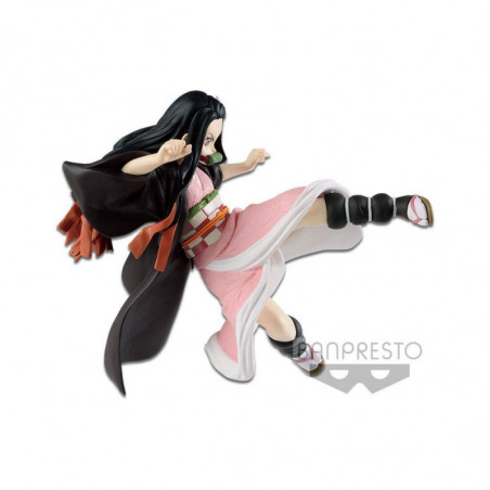 Demon Slayer Kimetsu no Yaiba statuette Vibration Stars Nezuko Kamado 12 cm Banpresto - 2