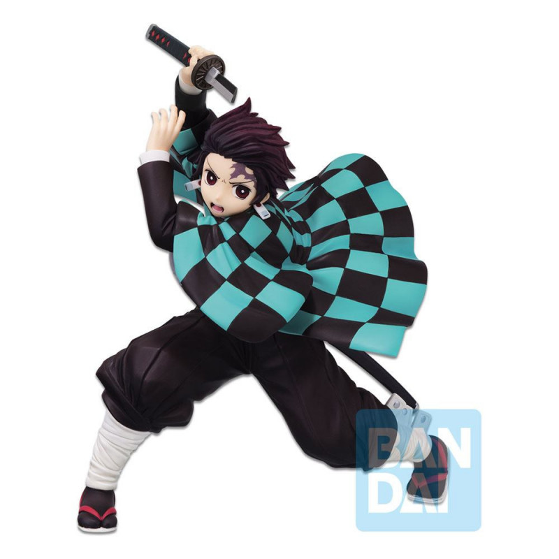Demon Slayer Kimetsu no Yaiba statuette PVC Ichibansho Tanjiro Kamado 15 cm Banpresto - 1