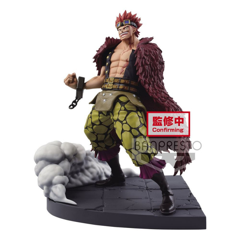 One Piece statuette PVC Log File Selection -Worst Generation- Eustass Kid 15 cm Banpresto - 1