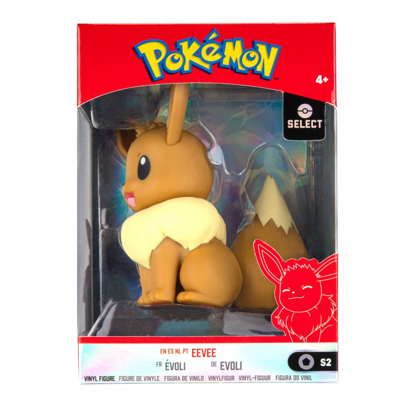 Pokémon – Figurine vinyle Eevee (Evoli) 10cm Boti - 1