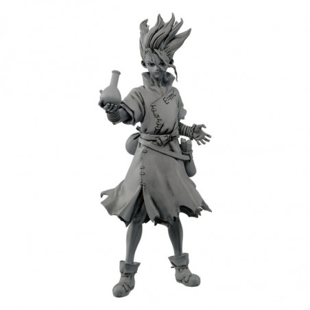 Dr. Stone statuette PVC Stone World Senku Ishigami 18 cm Banpresto - 1