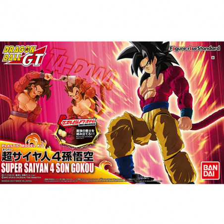 DBZ Maquette  Figure-Rise Super Saiyan 4 Son Goku 14cm Figure-rise - 1