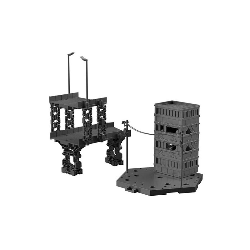 Gundam Gunpla Action Base Customize Scene Base City Area Bandai - 1