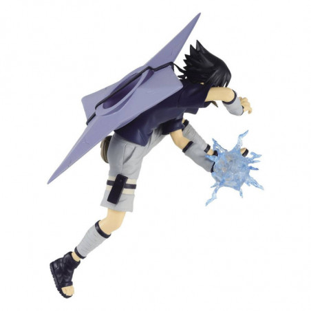 Naruto Shippuden  Vibration Stars Uchiha Sasuke 18 cm Banpresto - 3