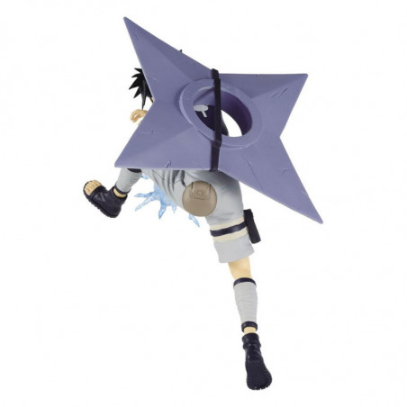 Naruto Shippuden  Vibration Stars Uchiha Sasuke 18 cm Banpresto - 4