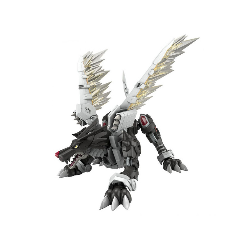 Digimon Figure-Rise Amplified Metalgarurumon Black Ver Bandai - 1
