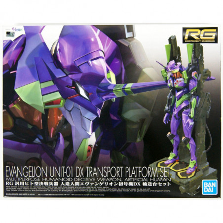 Evangelion RG Eva Unit-01 DX Transport Platform Set Banpresto - 2