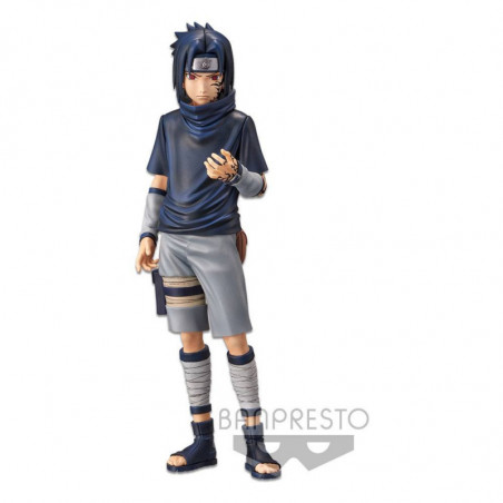 Naruto Shippuden Grandista nero Uchiha Sasuke 2 24 cm Banpresto - 1
