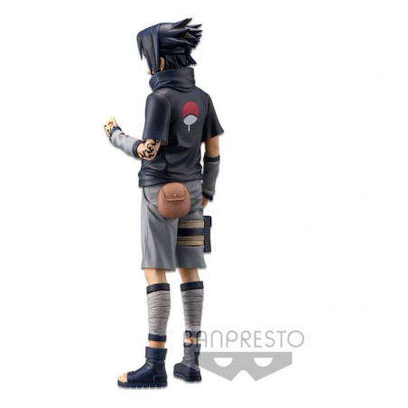 Naruto Shippuden Grandista nero Uchiha Sasuke 2 24 cm Banpresto - 4