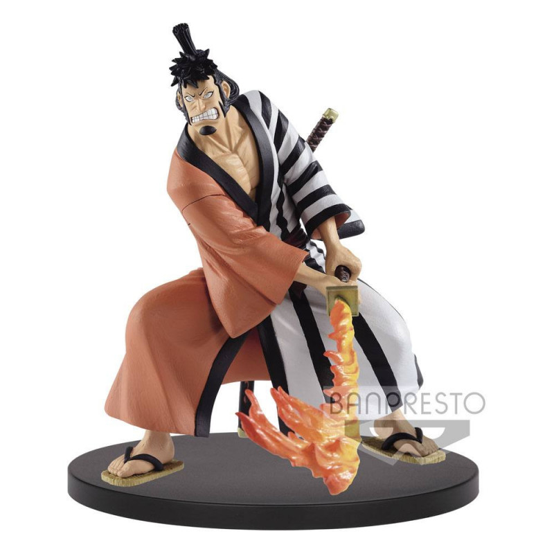 One Piece  Battle Record Posing Series Kin'emon 16 cm Banpresto - 1