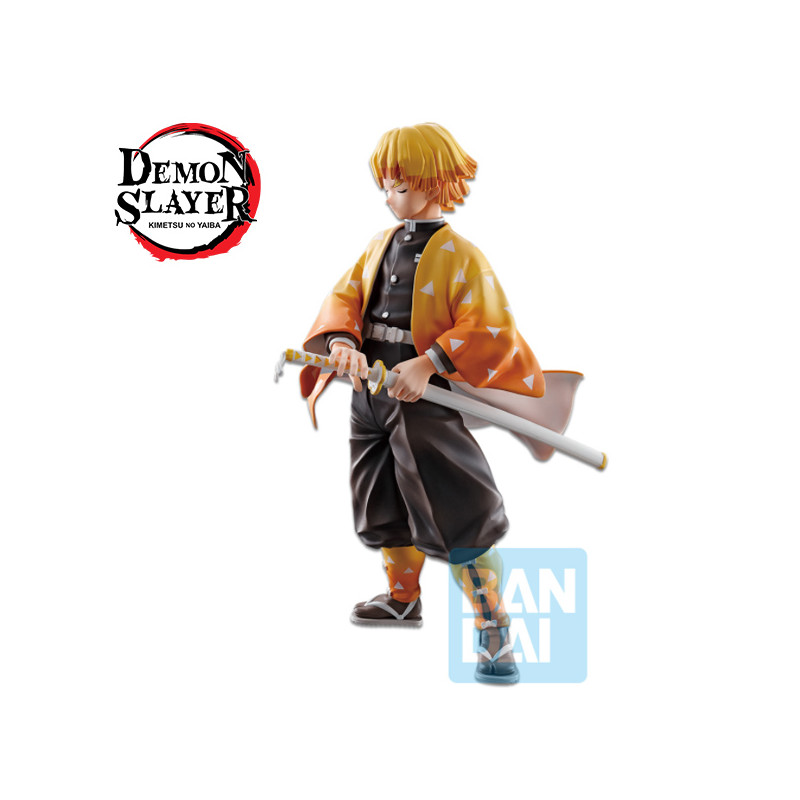 Demon Slayer Kimetsu no Yaiba  Ichibansho Zenitsu Agatsuma (The Fourth) 17 cm Banpresto - 1