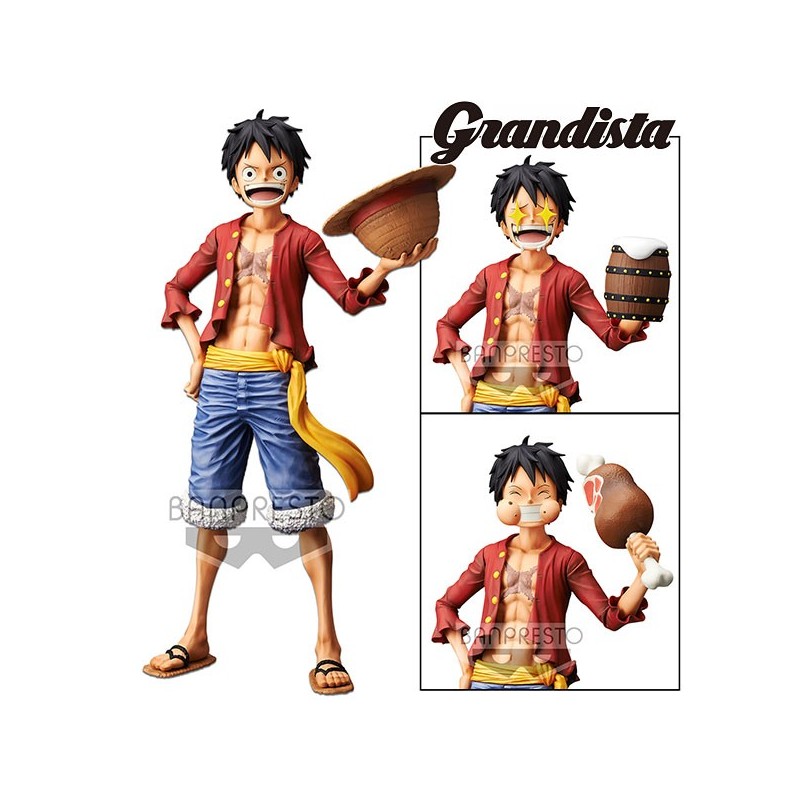One Piece Monkey D Luffy Grandista...