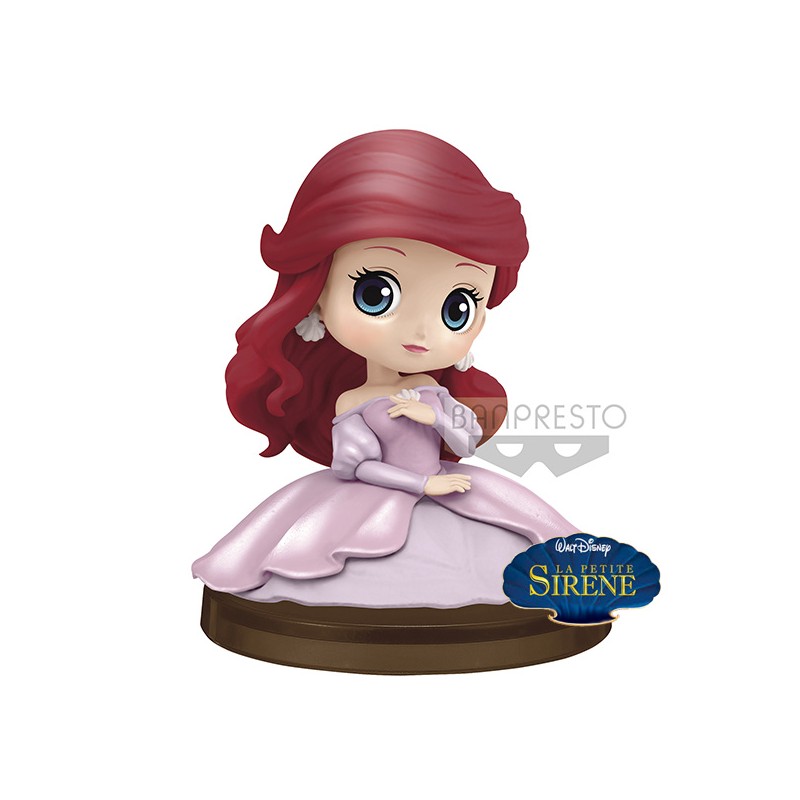 Disney Q Ariel Assise Robe Rose...