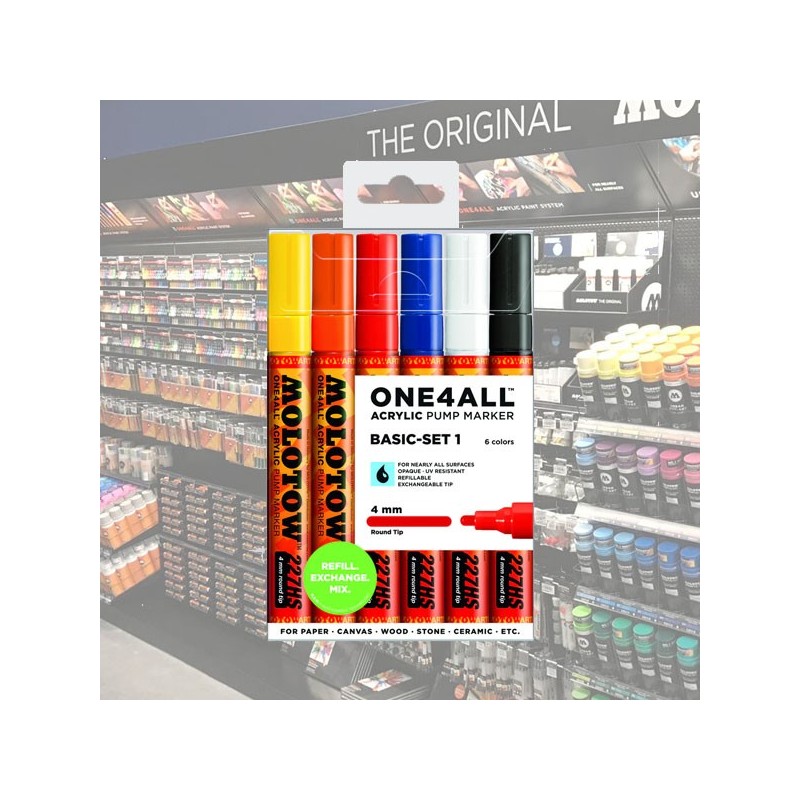 Molotow Acrylic Marker One4All 4mm...