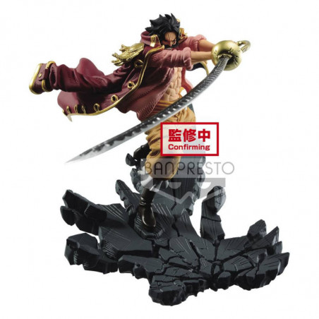 One Piece statuette PVC Manhood Gol D. Roger Ver. A 9 cm Banpresto - 1